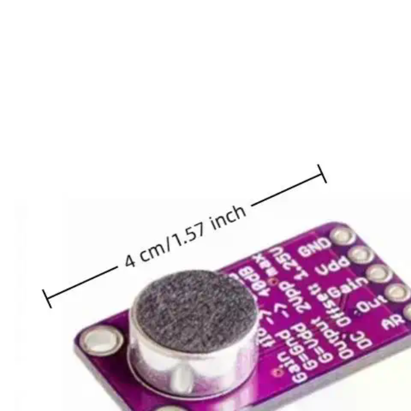 Diy Audio Electronics Kit - MAX4466 Microphone AGC Amplifier Board, Sound