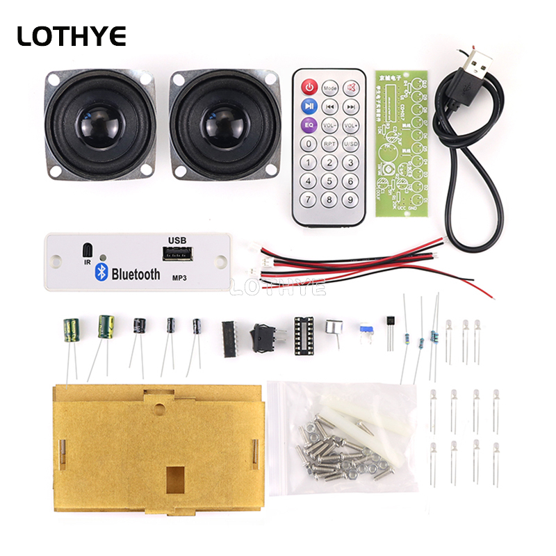 Diy Electronics Project Kit - Mini Amplifier Audio Bluetooth 3W*2 Speaker