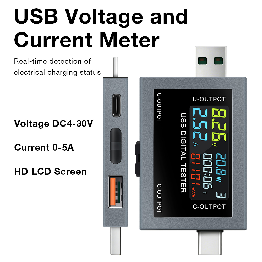 Logic Analyzer Usb - USB Type-C Charging Tester DC 4.5-50V
