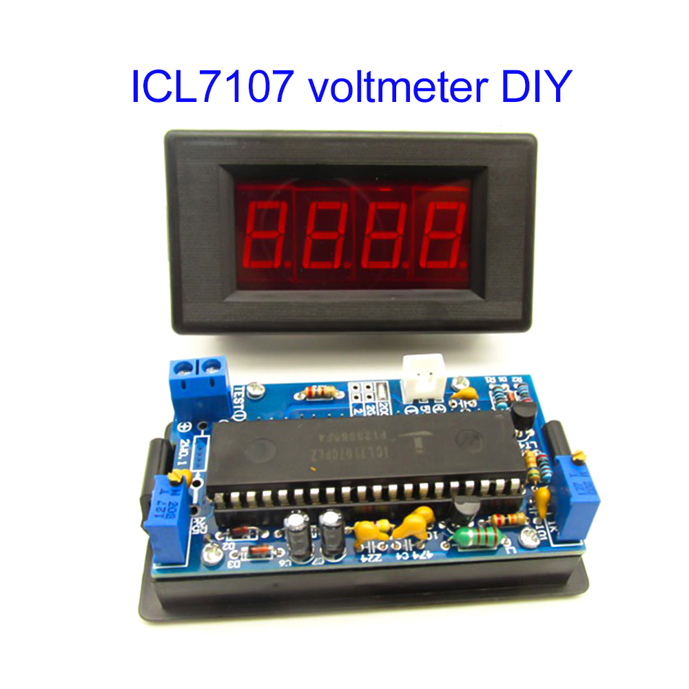 ICL7107 Voltmeter DIY Kit Part - Diy Electronics Learning Kit recension och pris