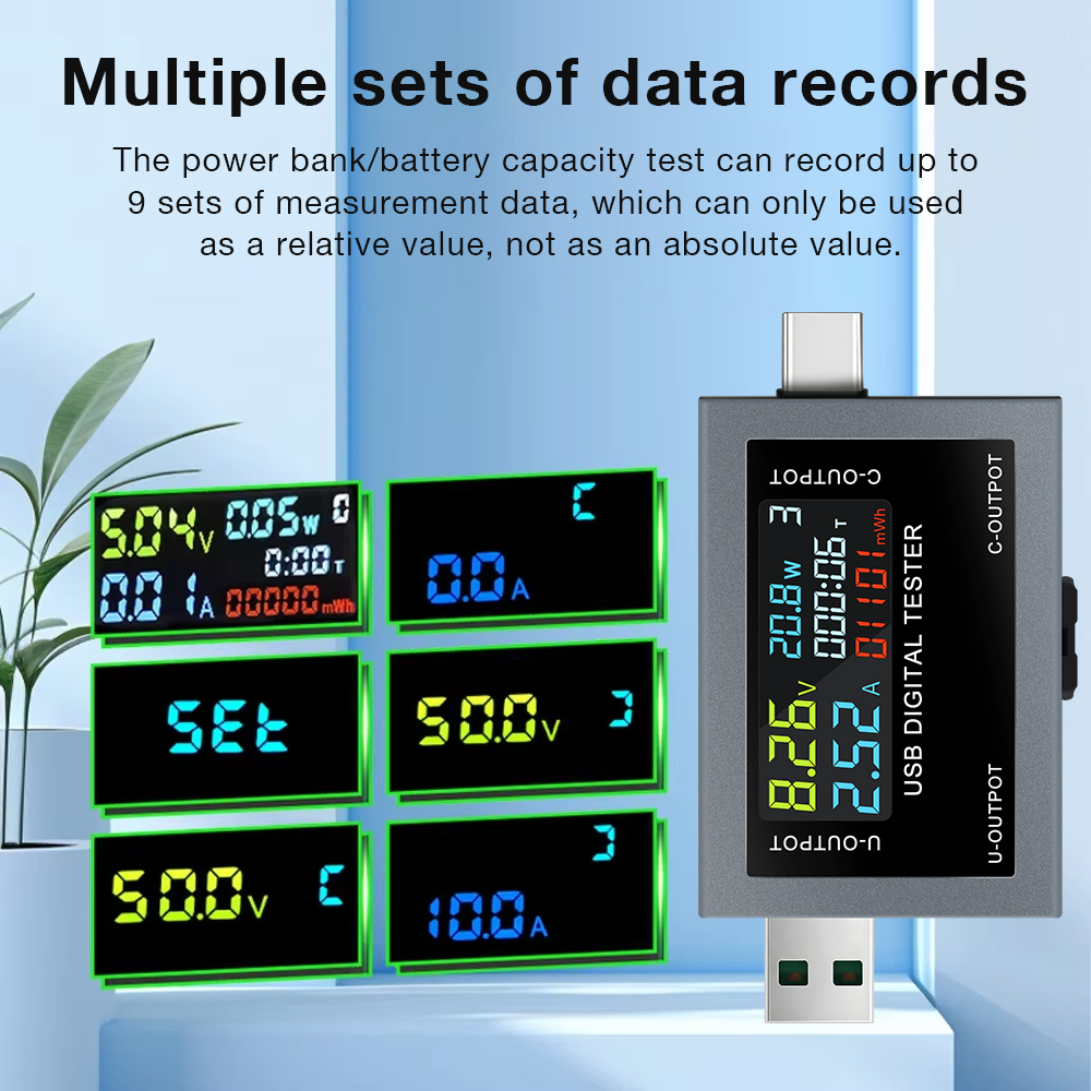 USB Type-C Charging Tester DC  - Logic Analyzer Usb recension och pris