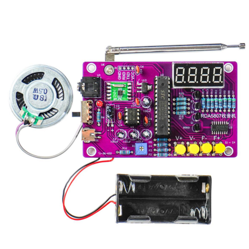 DIY FM Radio Electronic Kit 87 - Diy Electronics Project Kit recension och pris