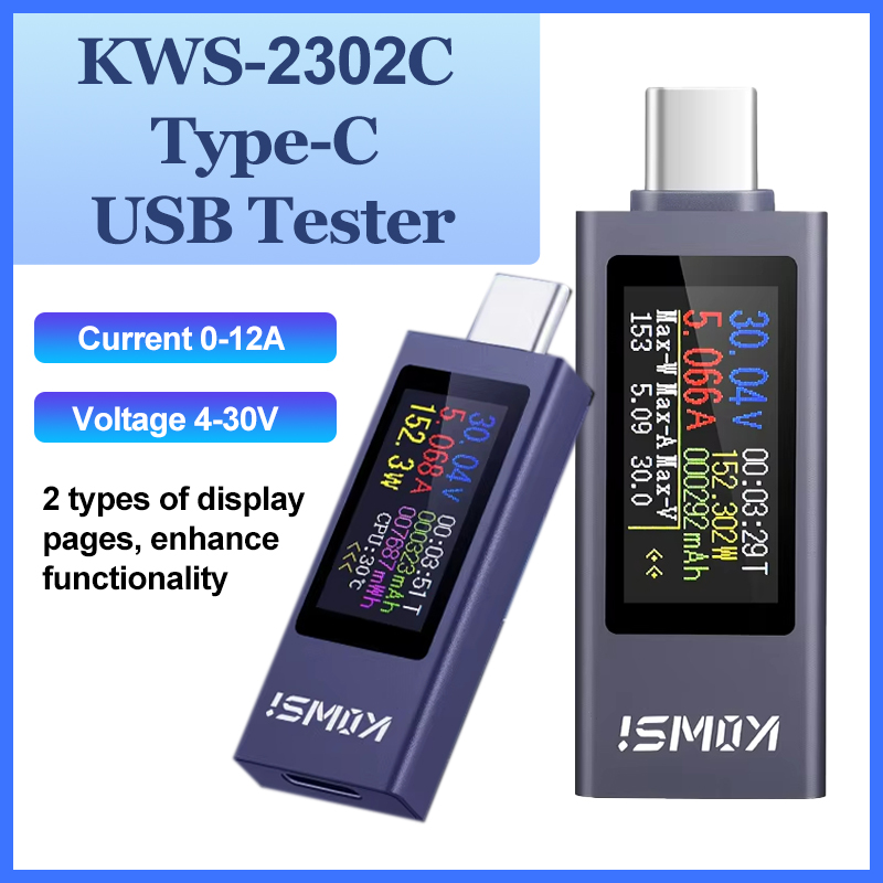 KWS-2302C Type-C USB Tester Mu - Logic Analyzer Usb recension och pris
