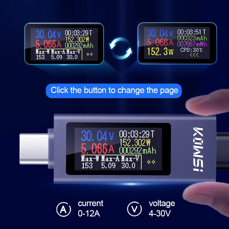 KWS-2302C Type-C USB Tester Mu - Logic Analyzer Usb recension och pris
