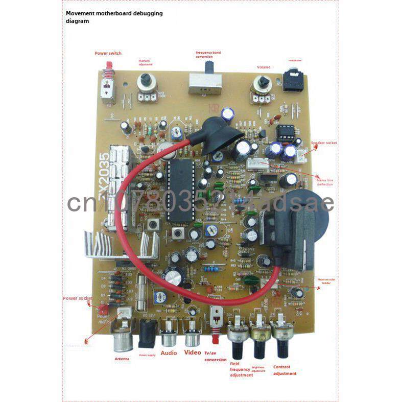5.5 Inch Black & White TV Main - Diy Electronics Project Kit recension och pris