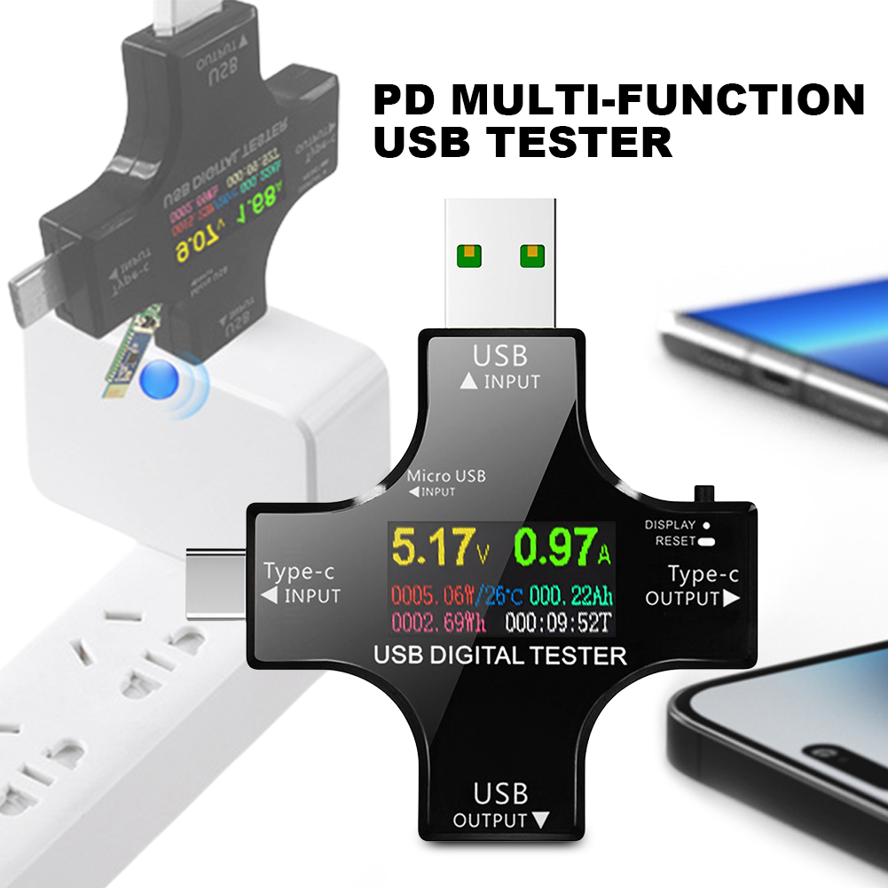 USB Tester Type-C PD Color Dig - Logic Analyzer Usb recension och pris