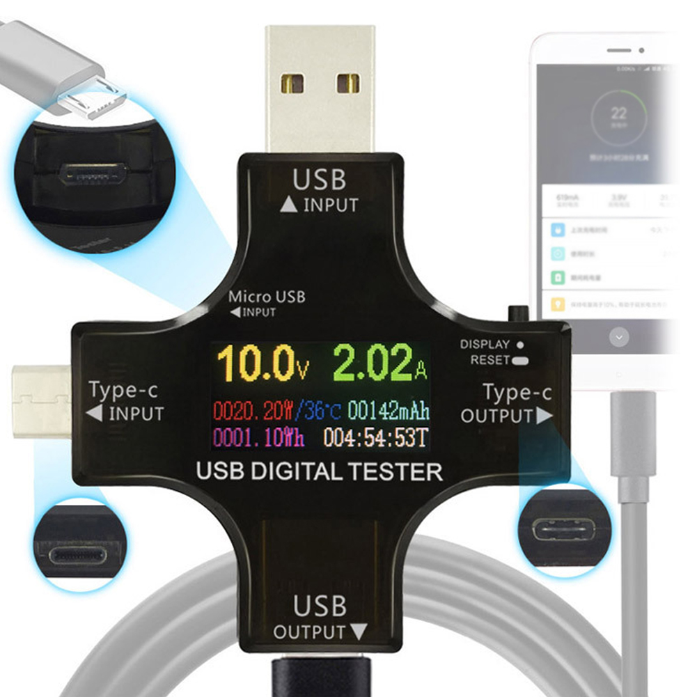 USB Tester Type-C PD Color Dig - Logic Analyzer Usb recension och pris