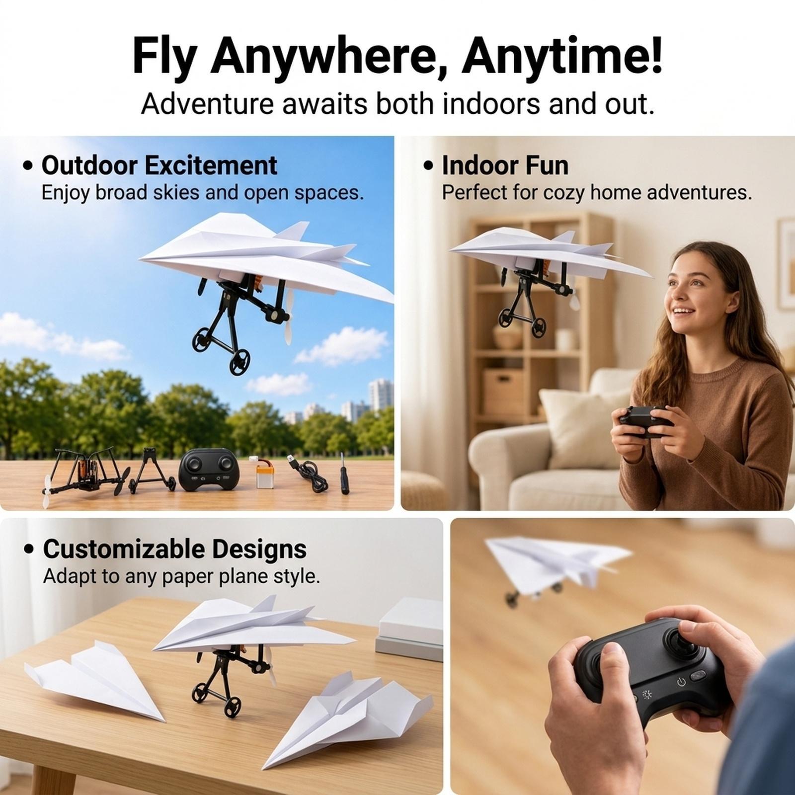 Mini RC Airplane DIY Kit ABS M - Diy Electronics Project Kit recension och pris