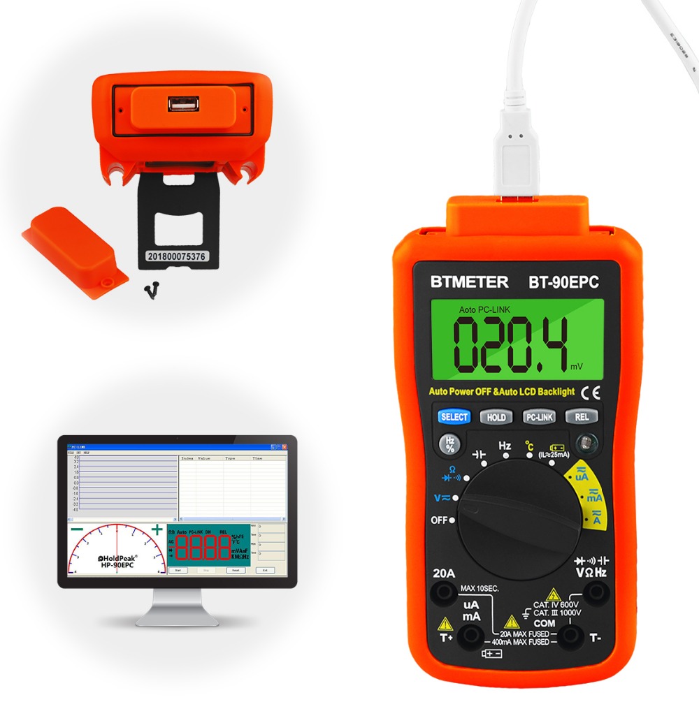 BT-90EPC Digital Multimeter Au - Logic Analyzer Usb recension och pris