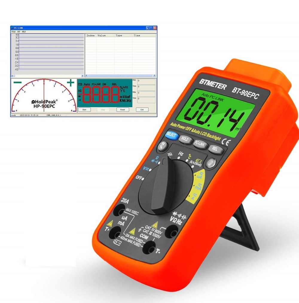 BT-90EPC Digital Multimeter Au - Logic Analyzer Usb recension och pris
