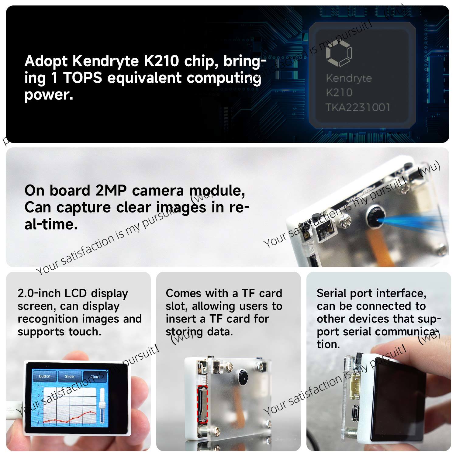 K210 Visual Recognition Module - Diy Electronics Learning Kit recension och pris