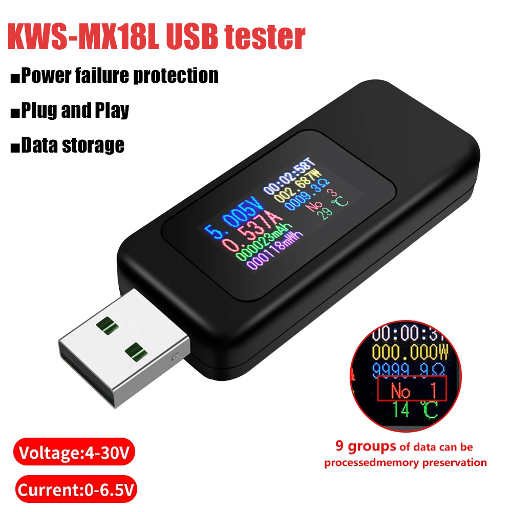 10 in 1 USB Tester DC Digital  - Logic Analyzer Usb recension och pris